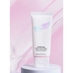Saturday Skin Pretty Pop Probiotics Whipped Moisturizing Cream 1.52 oz - SEALED